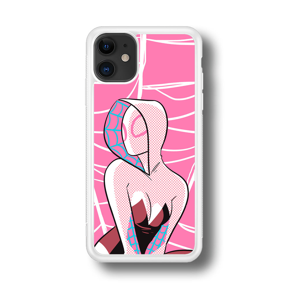 Spider Gwen Pink Theme iPhone 11 Case