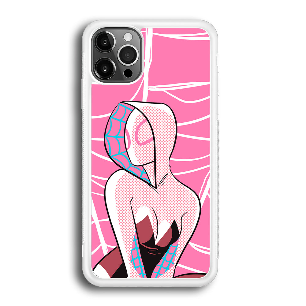 Spider Gwen Pink Theme iPhone 12 Pro Case