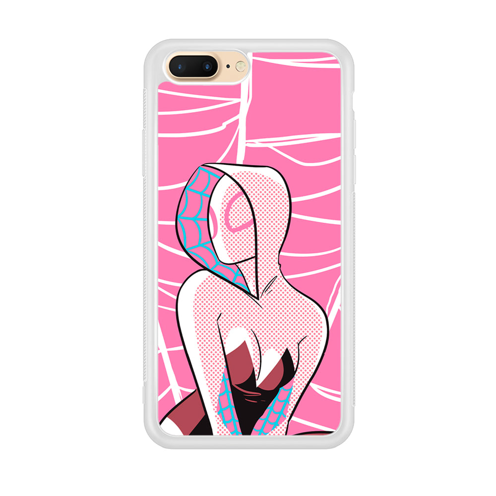 Spider Gwen Pink Theme iPhone 8 Plus Case