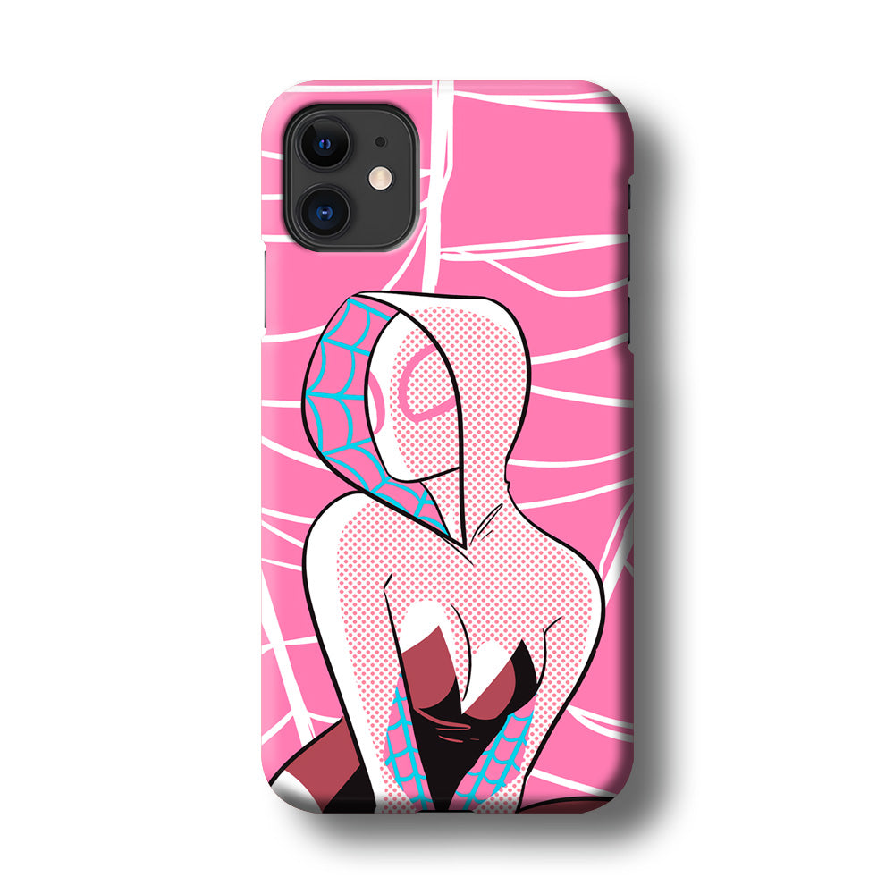 Spider Gwen Pink Theme iPhone 11 Case