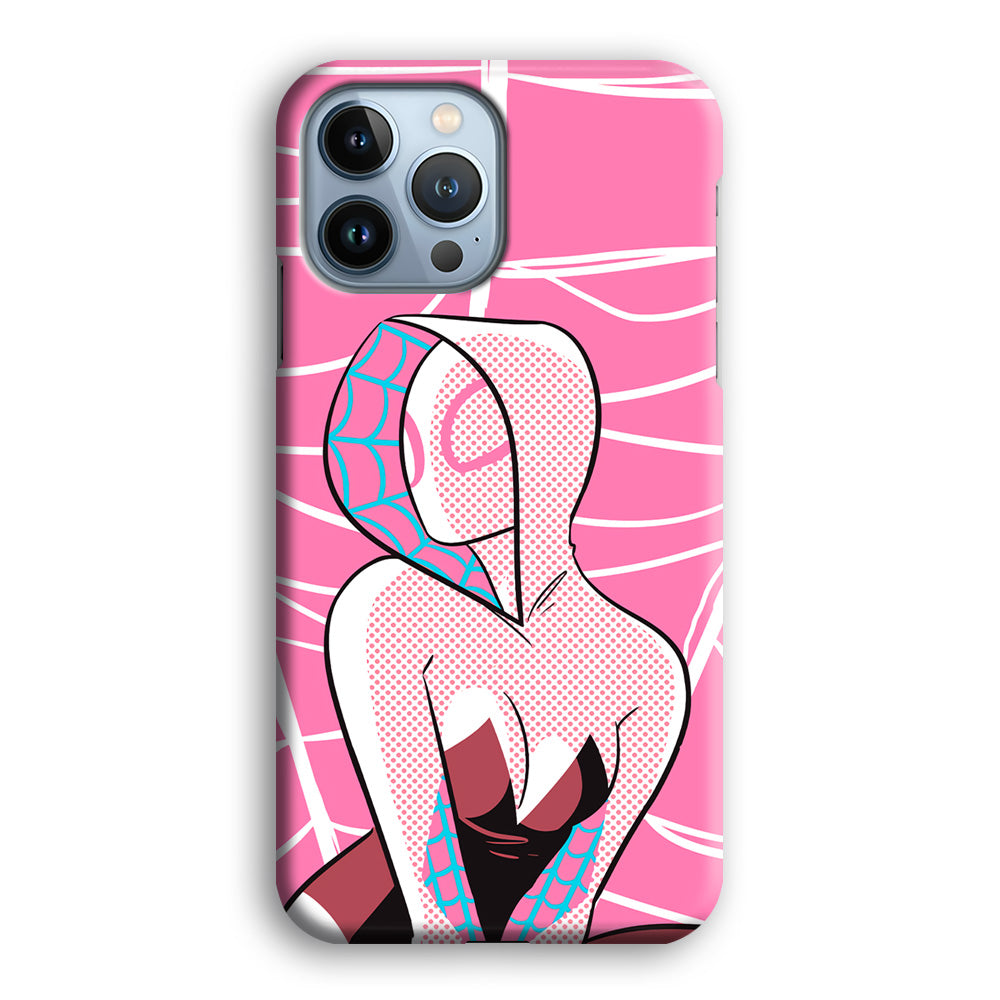 Spider Gwen Pink Theme iPhone 13 Pro Max Case