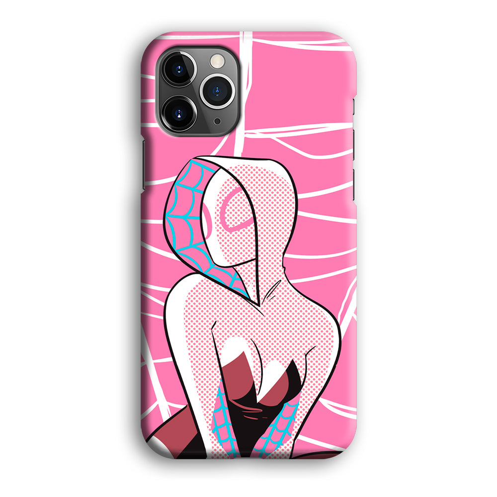 Spider Gwen Pink Theme iPhone 12 Pro Case