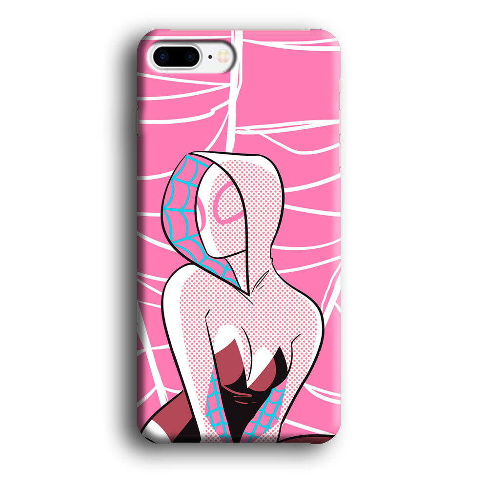 Spider Gwen Pink Theme iPhone 8 Plus Case