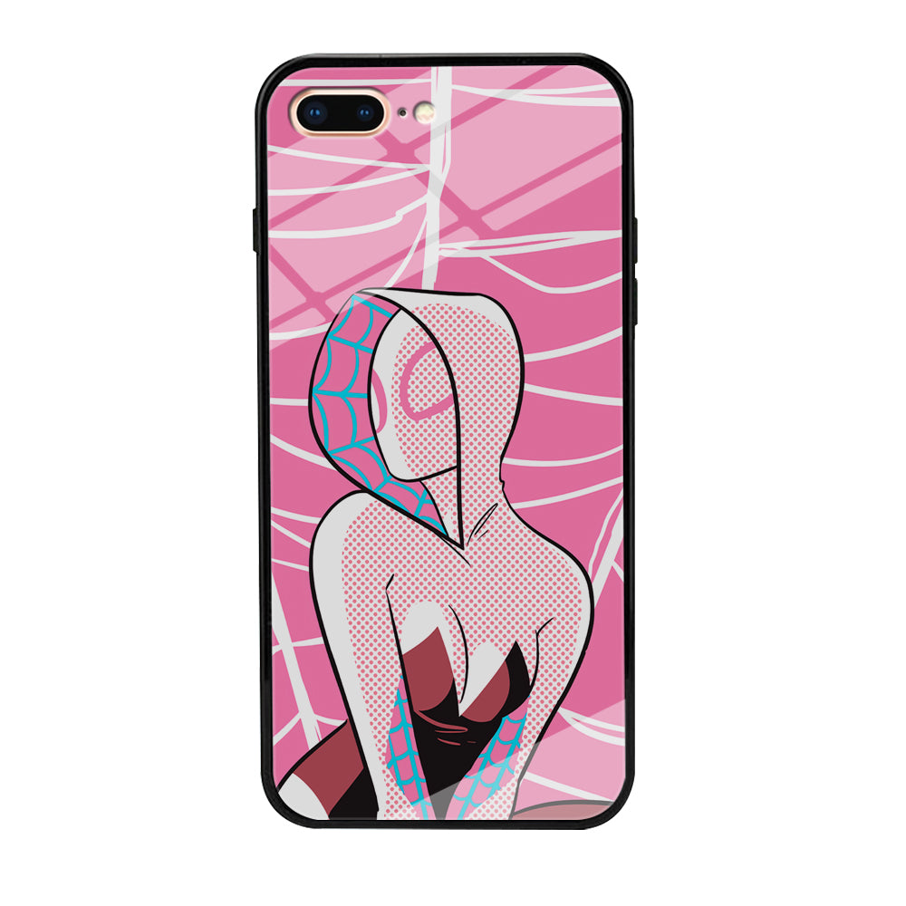Spider Gwen Pink Theme iPhone 7 Plus Case