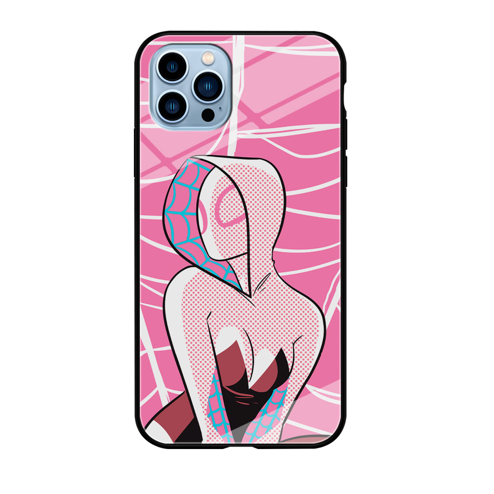 Spider Gwen Pink Theme iPhone 12 Pro Case