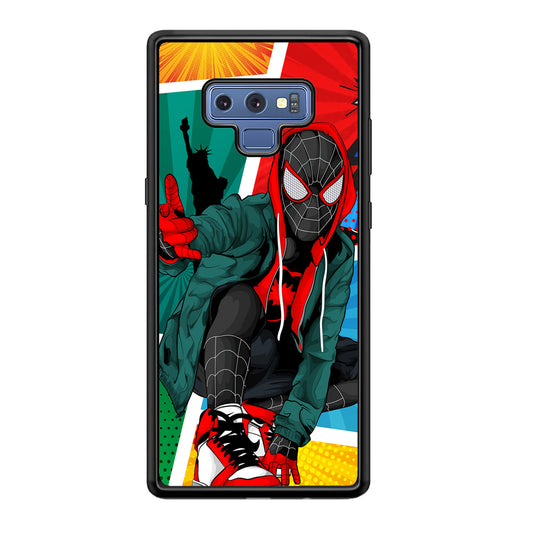 Spiderman Comic Art Work Samsung Galaxy Note 9 Case