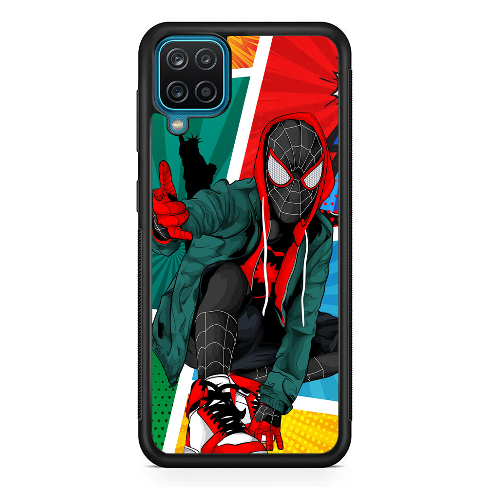 Spiderman Comic Art Work Samsung Galaxy A12 Case