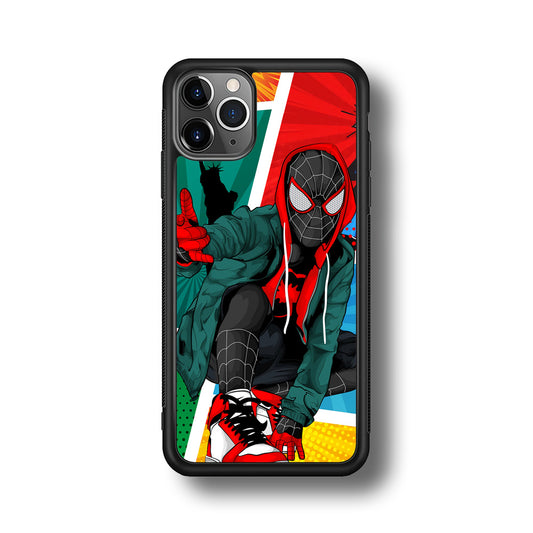 Spiderman Comic Art Work iPhone 11 Pro Case