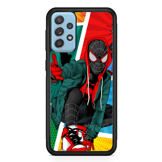 Spiderman Comic Art Work Samsung Galaxy A52 Case