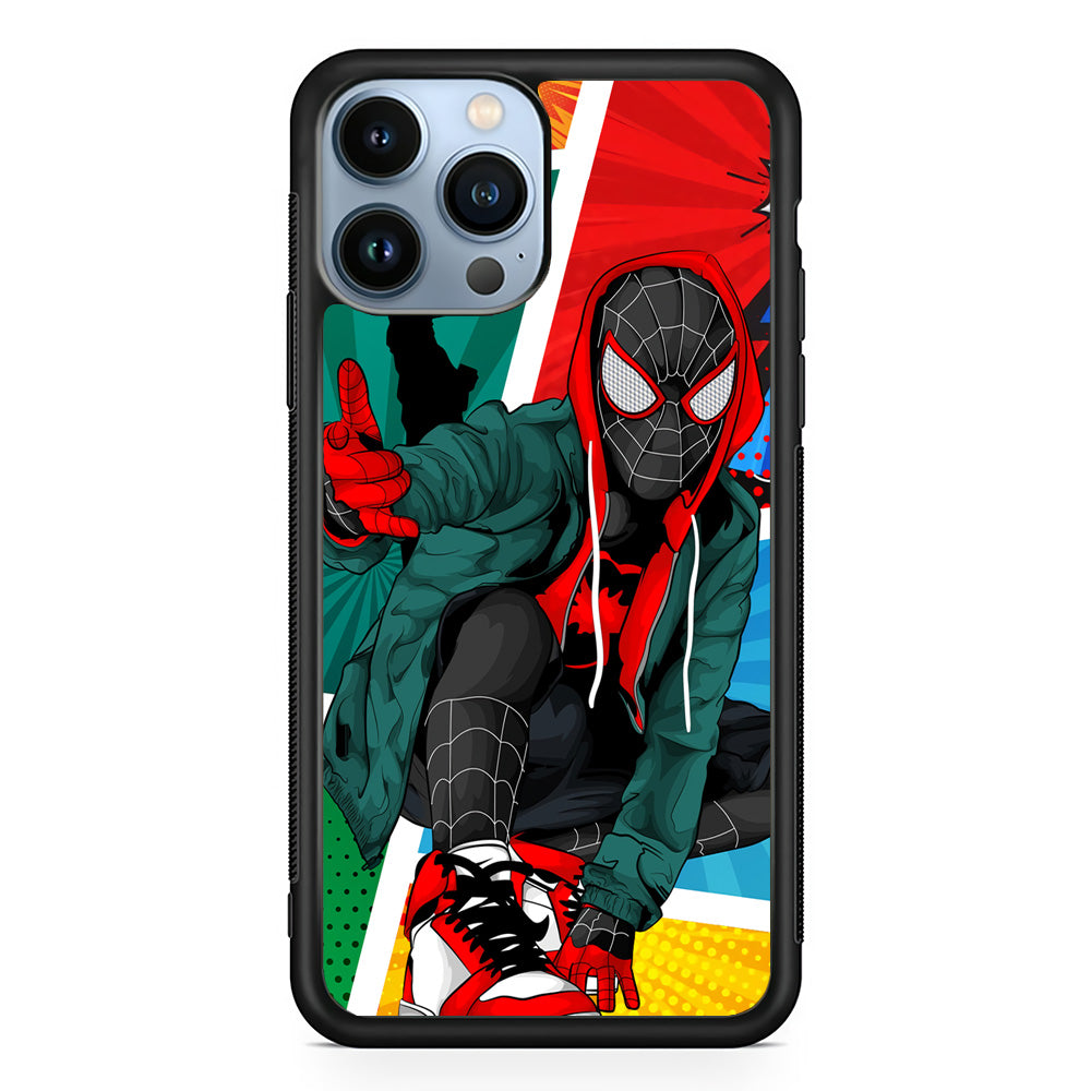 Spiderman Comic Art Work iPhone 13 Pro Max Case