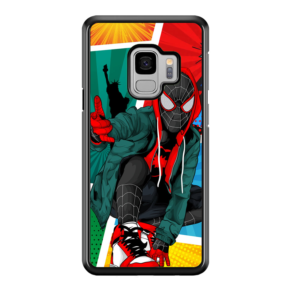 Spiderman Comic Art Work Samsung Galaxy S9 Case