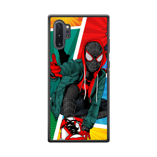 Spiderman Comic Art Work Samsung Galaxy Note 10 Plus Case