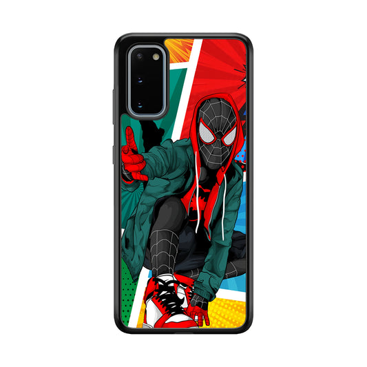 Spiderman Comic Art Work Samsung Galaxy S20 Case