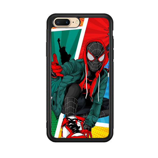 Spiderman Comic Art Work iPhone 7 Plus Case