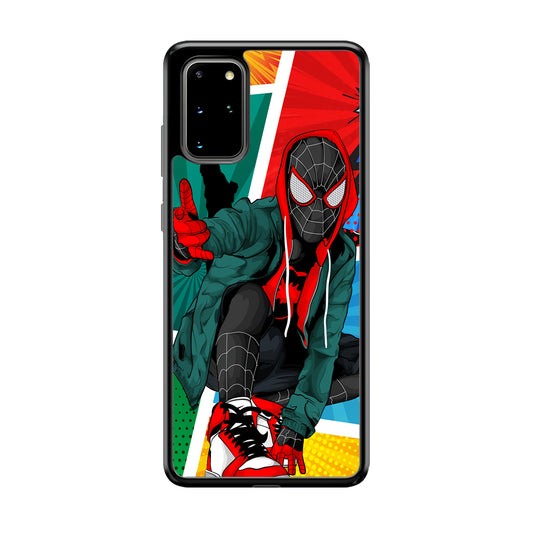 Spiderman Comic Art Work Samsung Galaxy S20 Plus Case