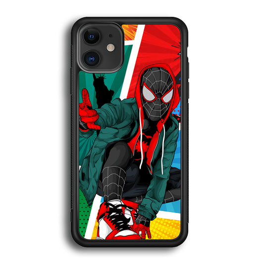 Spiderman Comic Art Work iPhone 12 Case