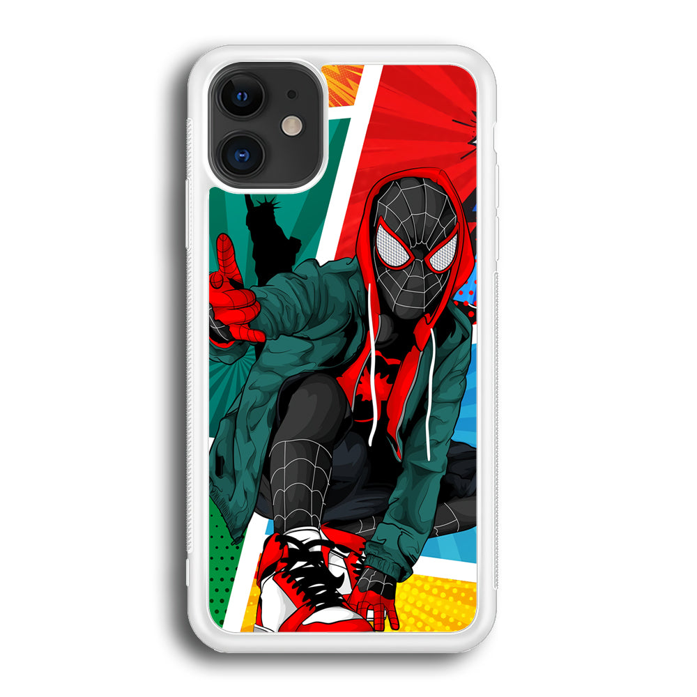 Spiderman Comic Art Work iPhone 12 Case