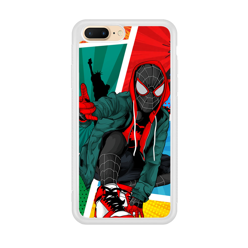 Spiderman Comic Art Work iPhone 7 Plus Case