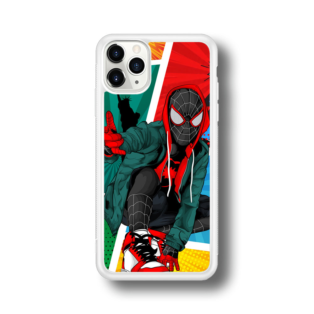 Spiderman Comic Art Work iPhone 11 Pro Case