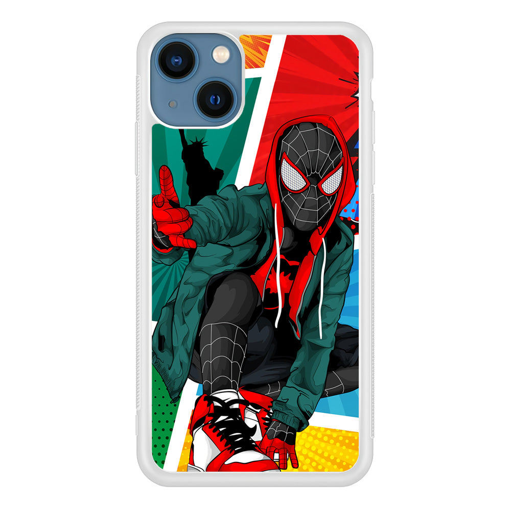 Spiderman Comic Art Work iPhone 13 Case