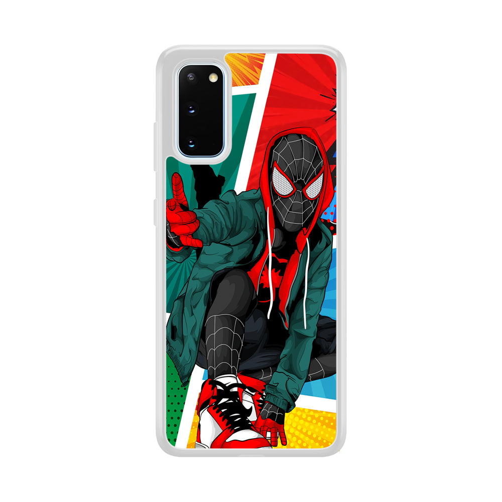 Spiderman Comic Art Work Samsung Galaxy S20 Case