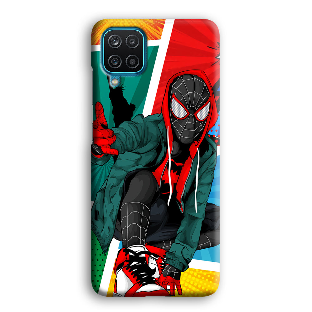 Spiderman Comic Art Work Samsung Galaxy A12 Case