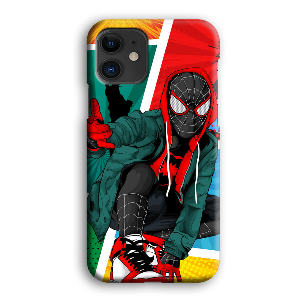 Spiderman Comic Art Work iPhone 12 Case