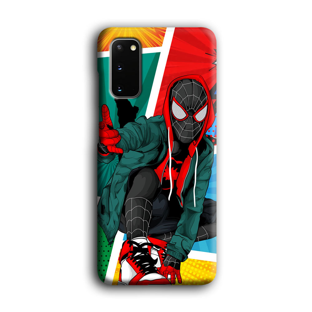 Spiderman Comic Art Work Samsung Galaxy S20 Case