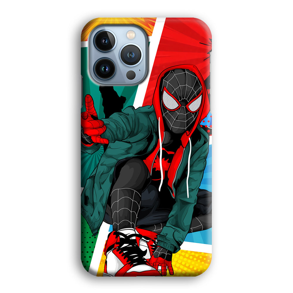 Spiderman Comic Art Work iPhone 13 Pro Max Case