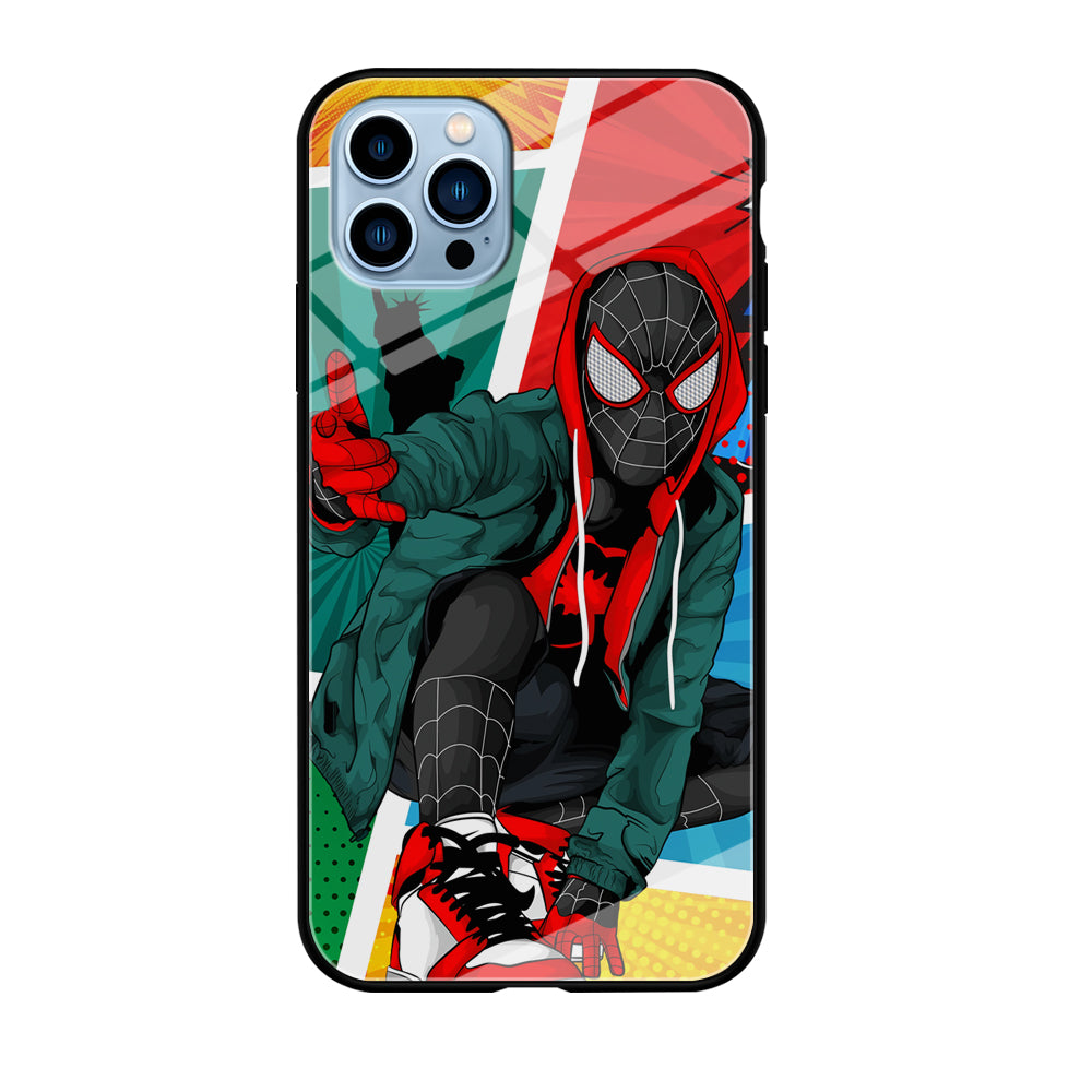 Spiderman Comic Art Work iPhone 12 Pro Case