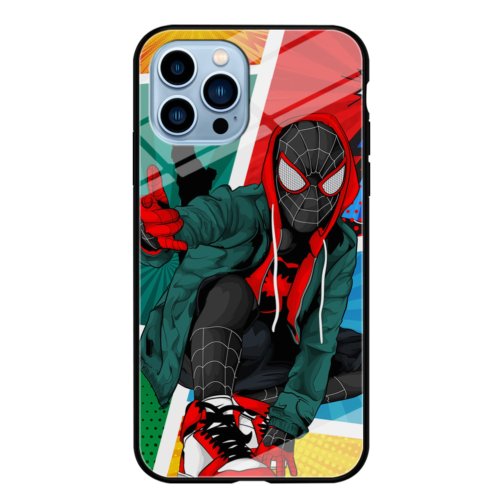 Spiderman Comic Art Work iPhone 13 Pro Max Case