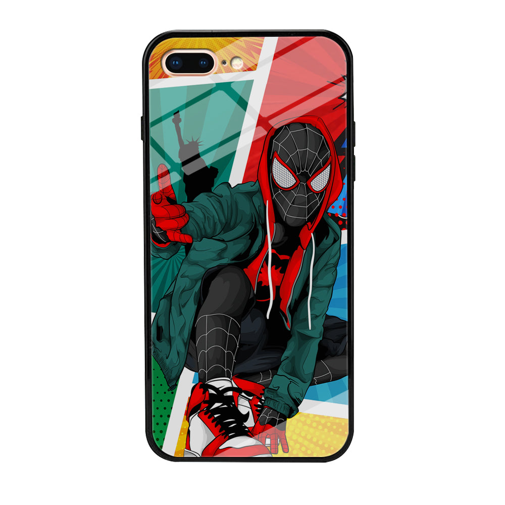 Spiderman Comic Art Work iPhone 7 Plus Case