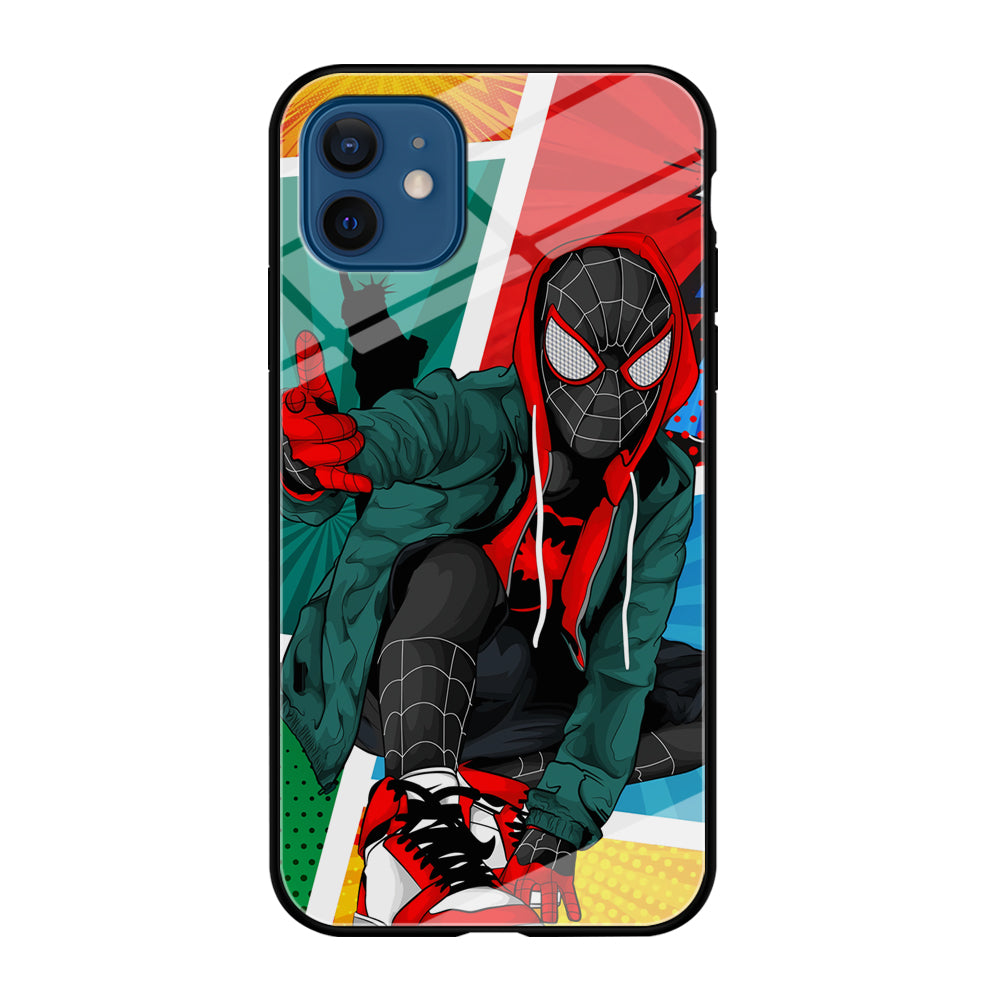 Spiderman Comic Art Work iPhone 12 Case