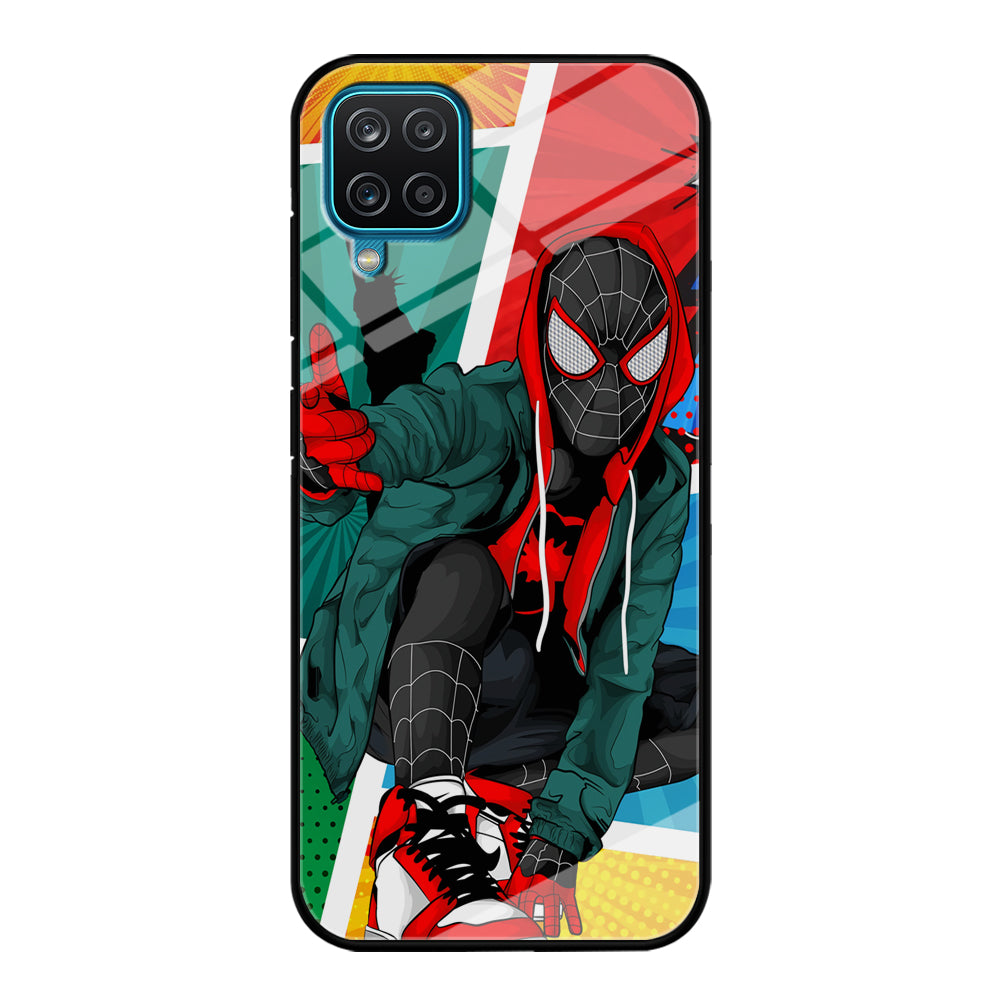 Spiderman Comic Art Work Samsung Galaxy A12 Case