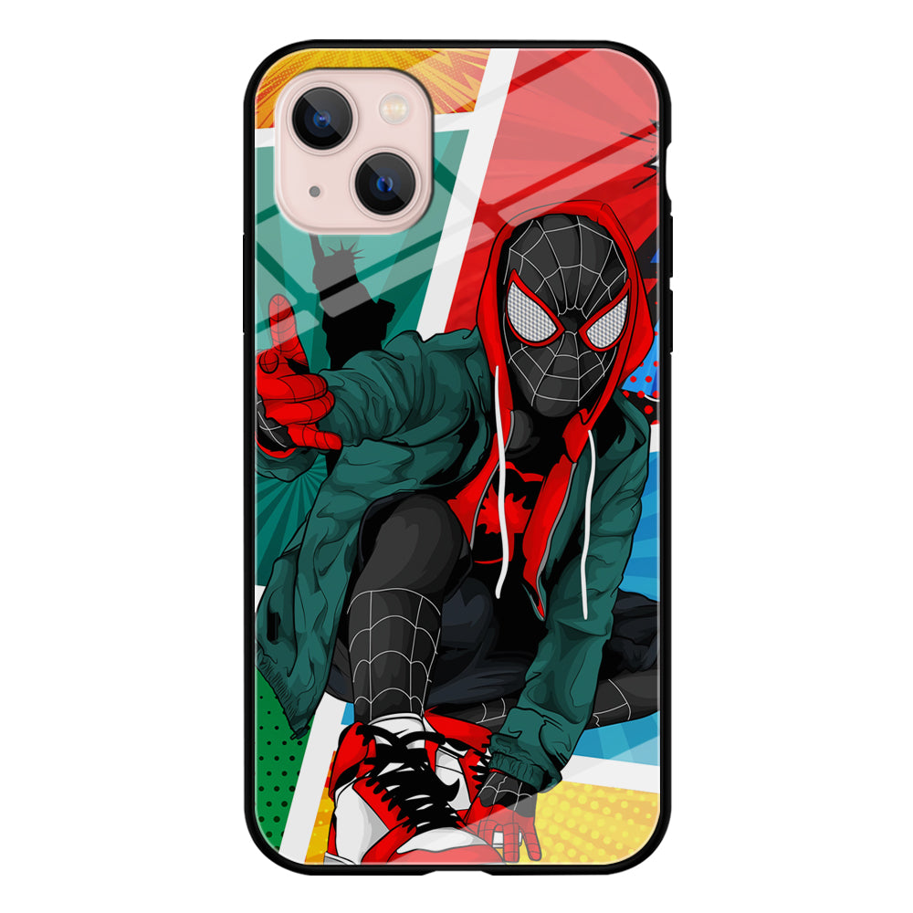 Spiderman Comic Art Work iPhone 13 Case