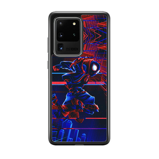 Spiderman Matrix World Samsung Galaxy S20 Ultra Case