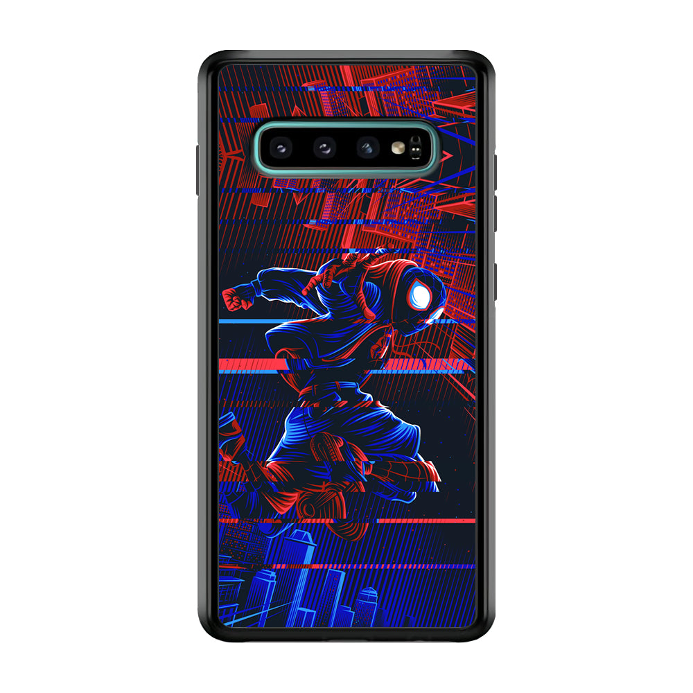 Spiderman Matrix World Samsung Galaxy S10 Case