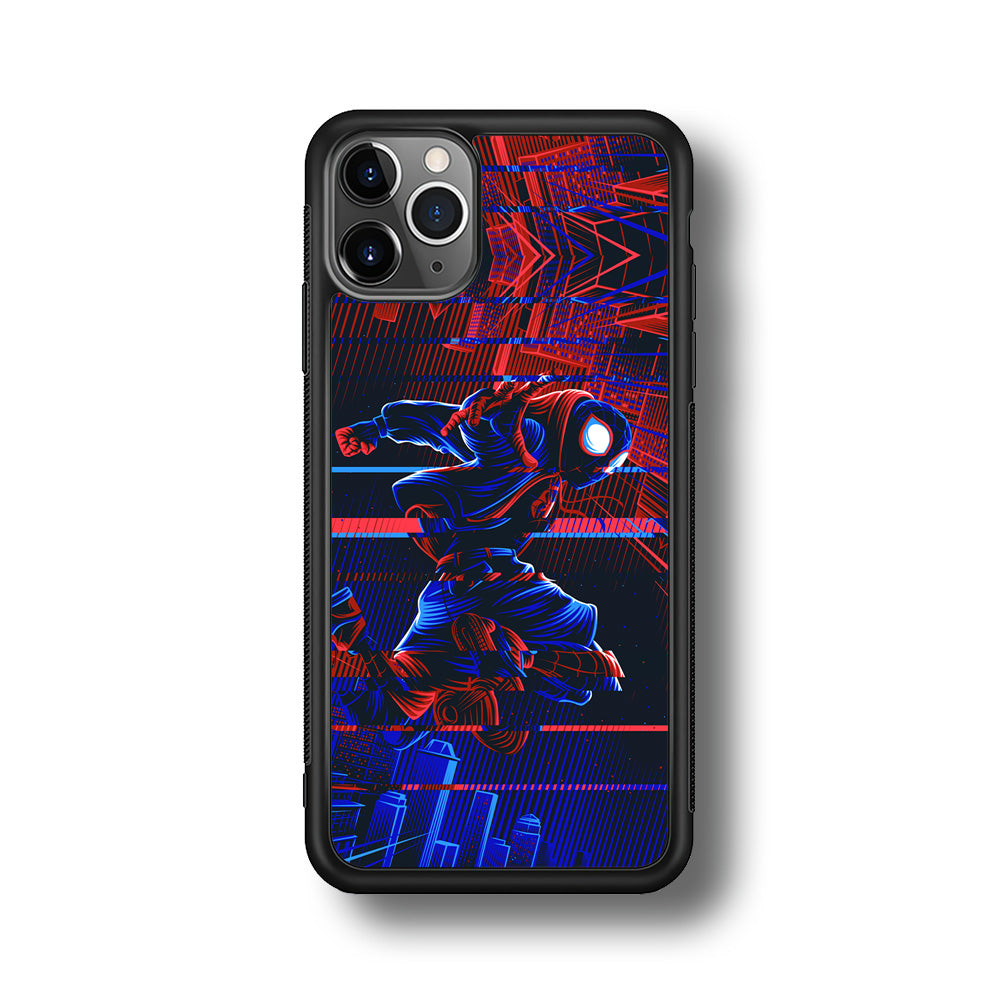 Spiderman Matrix World iPhone 11 Pro Case