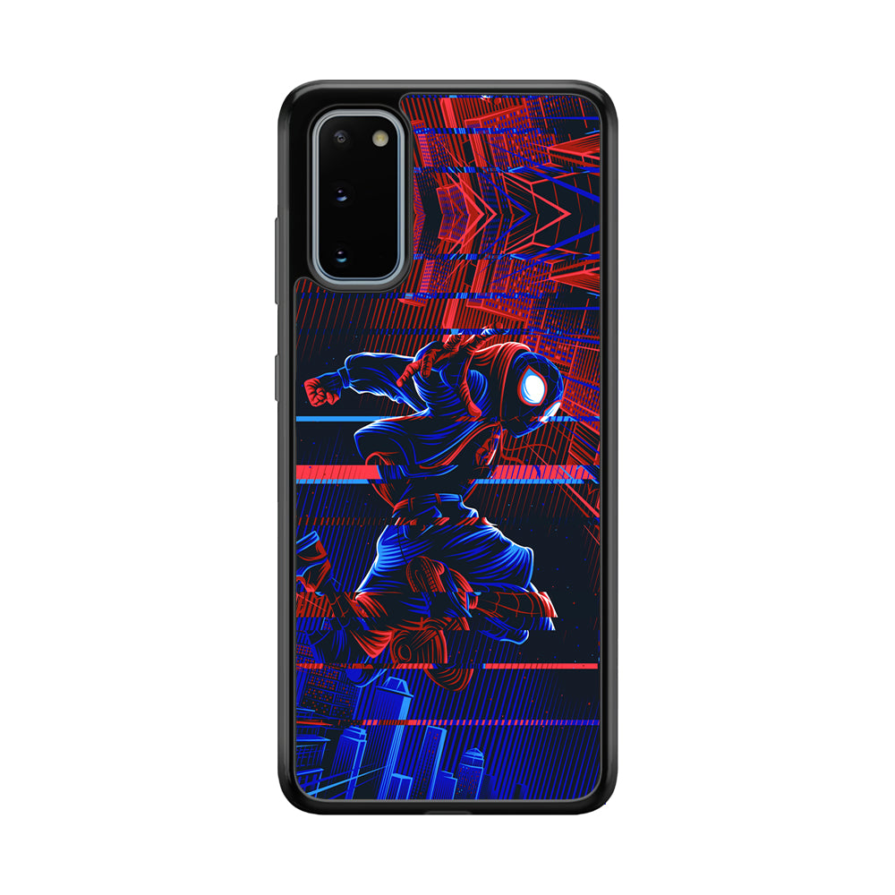 Spiderman Matrix World Samsung Galaxy S20 Case