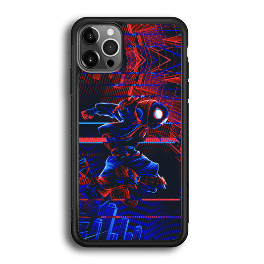 Spiderman Matrix World iPhone 12 Pro Case