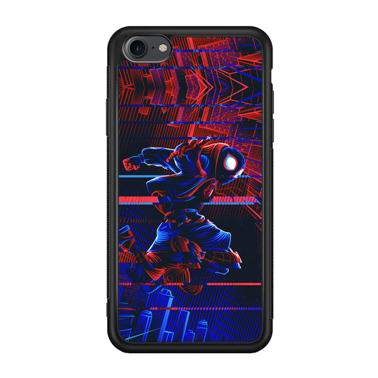 Spiderman Matrix World iPhone 8 Case