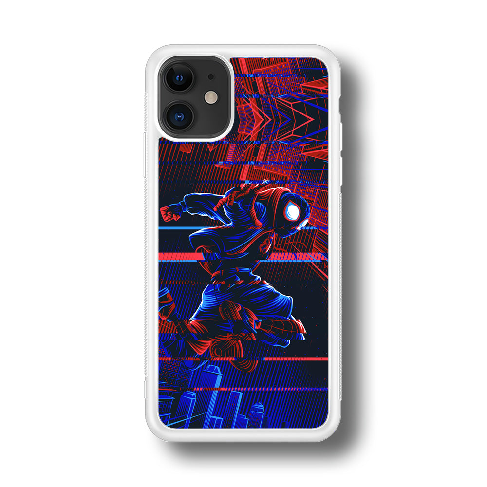 Spiderman Matrix World iPhone 11 Case