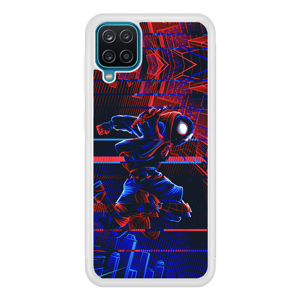 Spiderman Matrix World Samsung Galaxy A12 Case