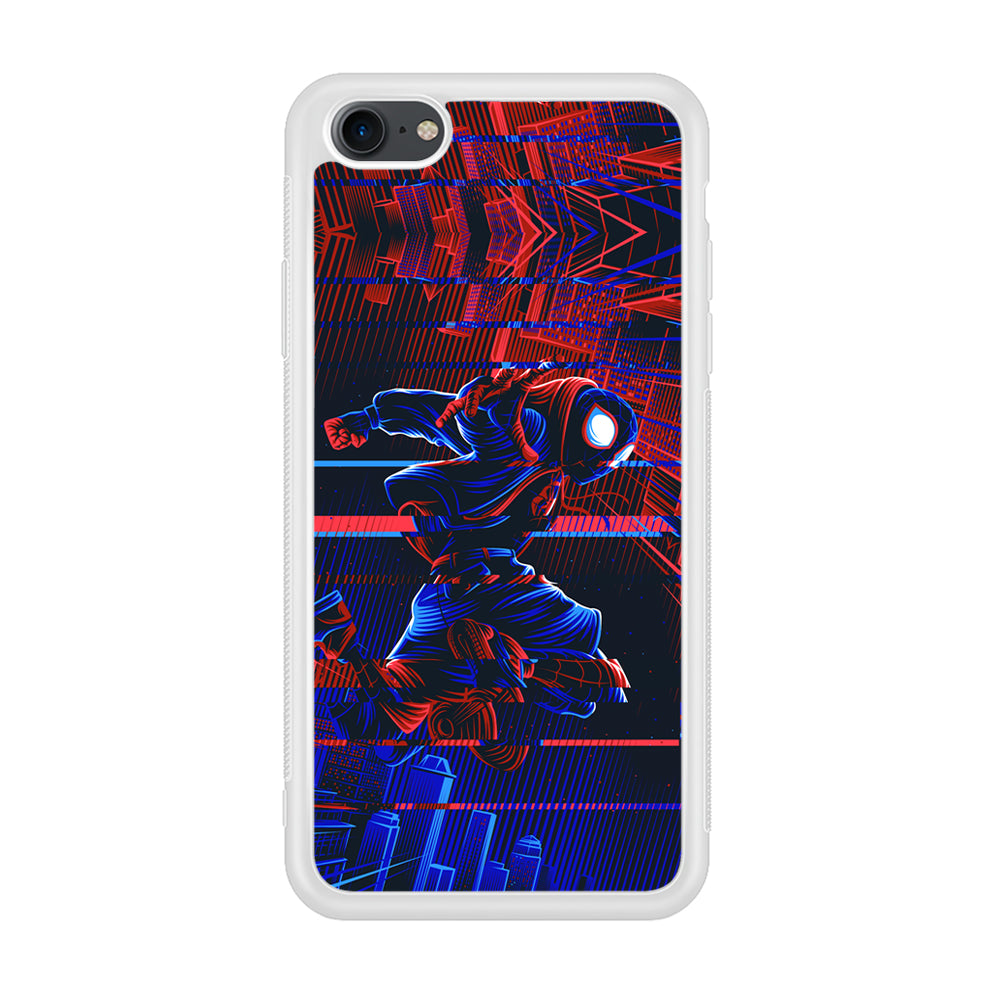 Spiderman Matrix World iPhone 8 Case