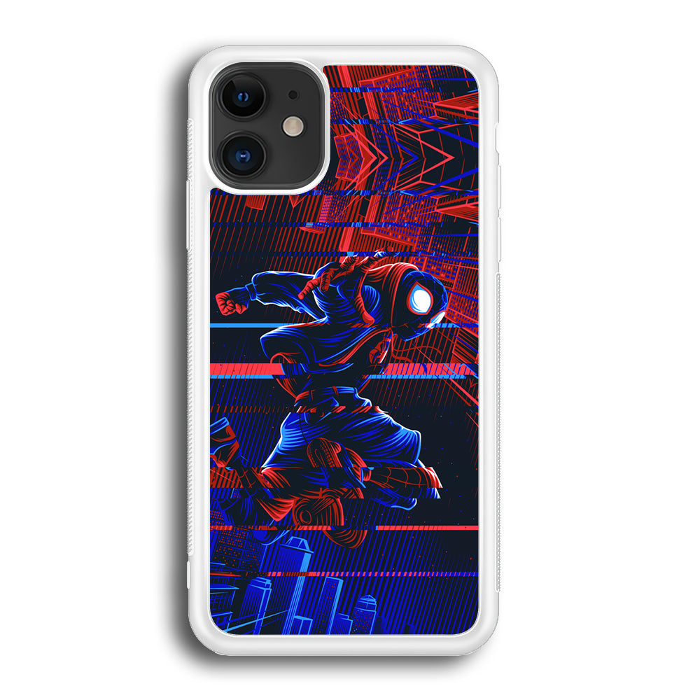 Spiderman Matrix World iPhone 12 Case