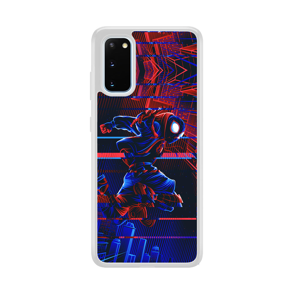 Spiderman Matrix World Samsung Galaxy S20 Case