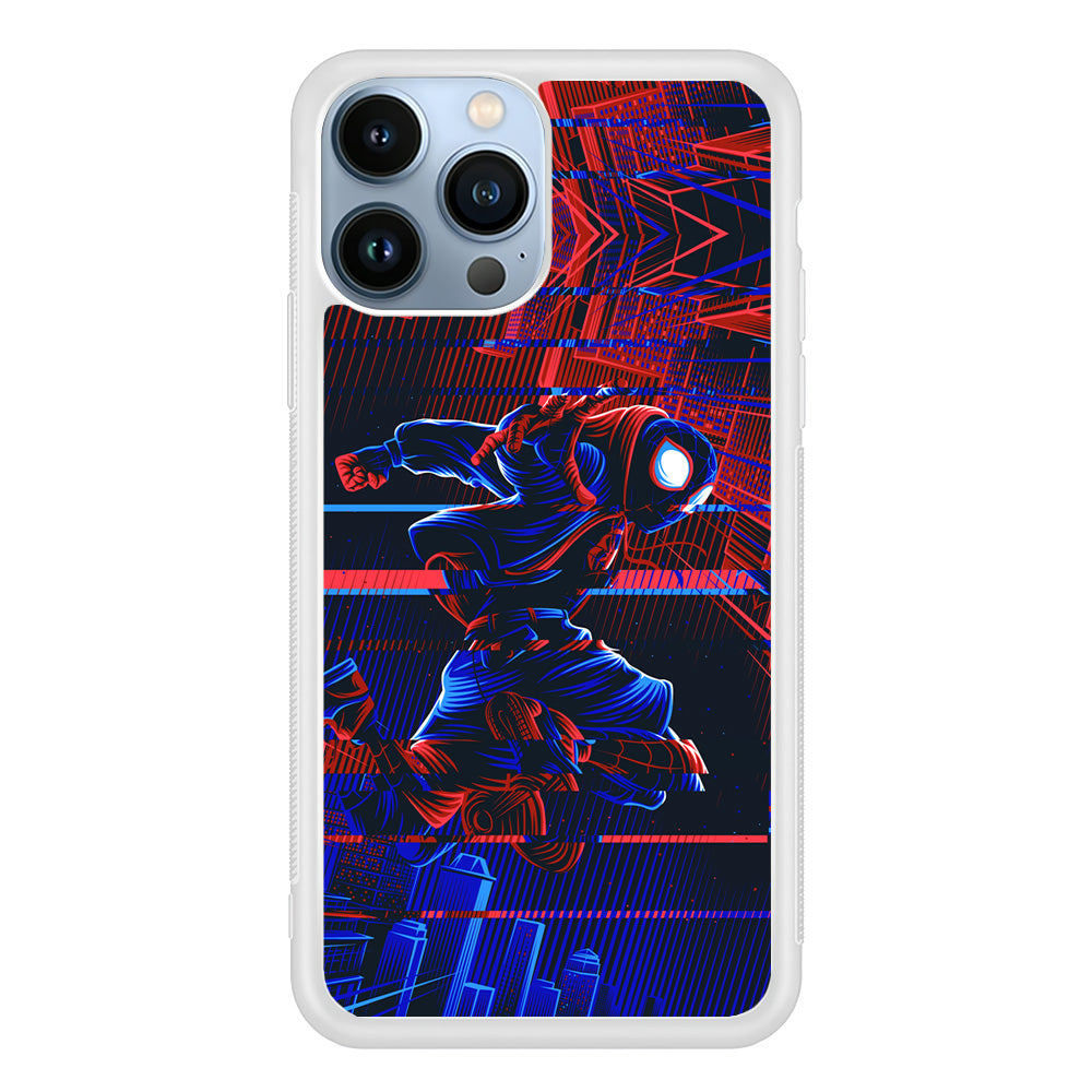 Spiderman Matrix World iPhone 13 Pro Max Case