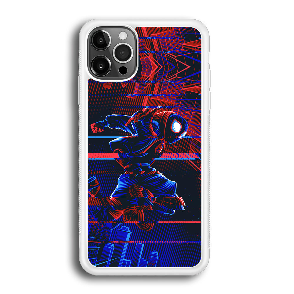 Spiderman Matrix World iPhone 12 Pro Max Case