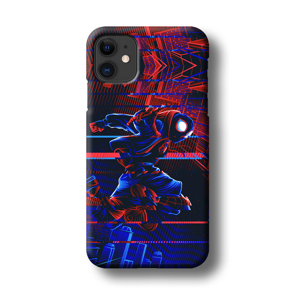 Spiderman Matrix World iPhone 11 Case