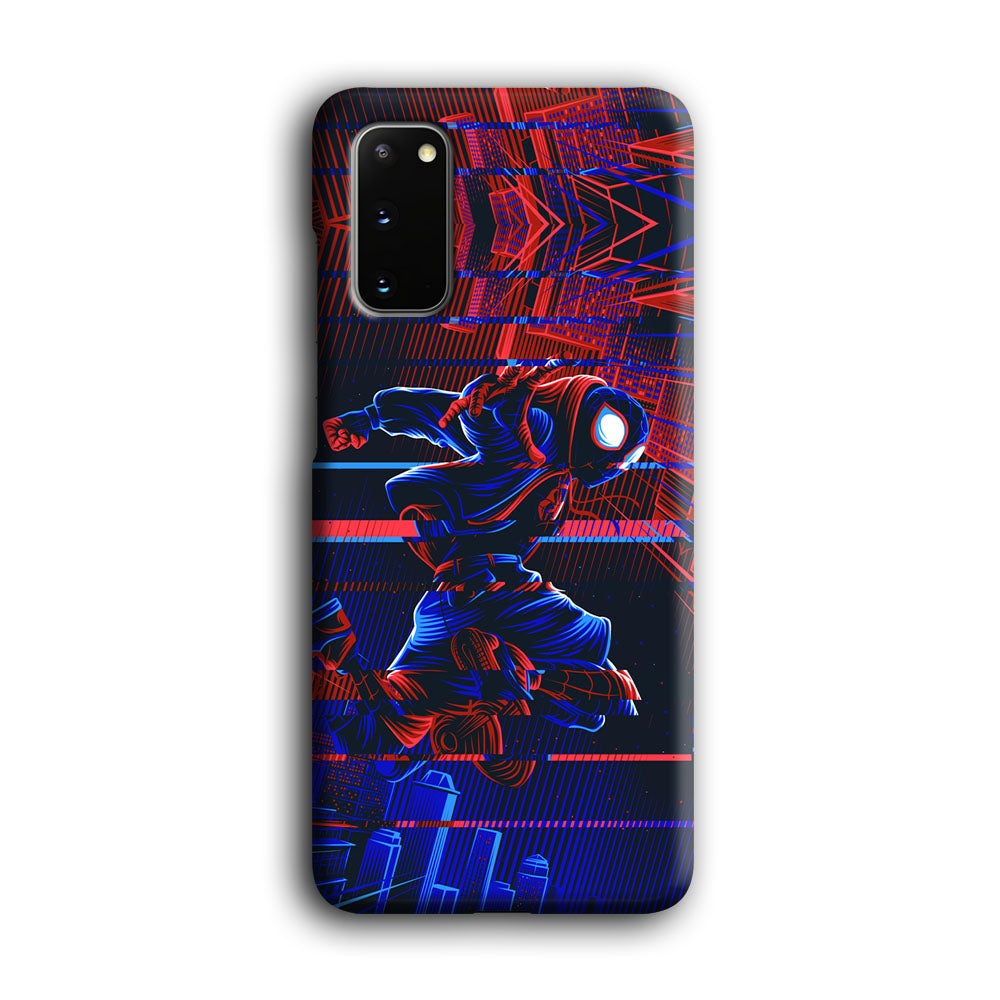 Spiderman Matrix World Samsung Galaxy S20 Case